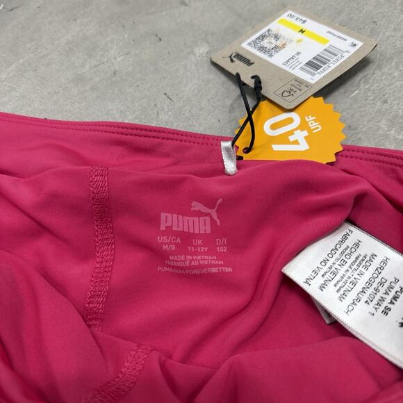 Puma Women's PWRSHAPE Solid Golf Skirt w/ Shorts Size Medium NWT Hot Pink - Picture 5 of 10